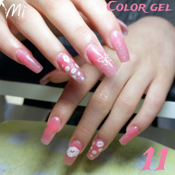 Гель для наращивания ногтей Mi Color Gel 11 (кораловый) 30мл | Зображення 1