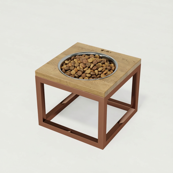 Миска на подставке для больших собак Hollky Base Solo XL (1 × 1,8 л) Solo XL-262620- GLNT