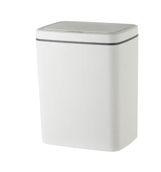 Відро для сміття сенсорне прямокутне Mixxus WAVE-TC0110 White 10 л біле (MI7073)