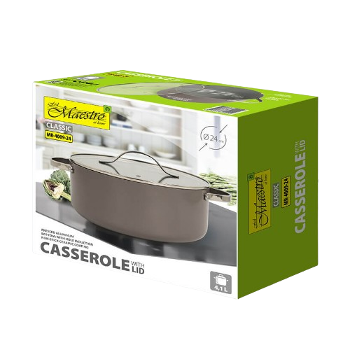 Каструля 4,1л з кришкою а/п Ceramic MR-4009-24 Maestro | Зображення 2