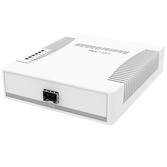 MikroTik RB260GS (CSS106-5G-1S) Комутатор 5 портів керований | Зображення 1