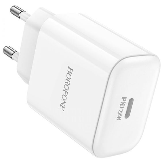 МЗП Borofone BA81A PD20W (1USB-C) White | Зображення 4