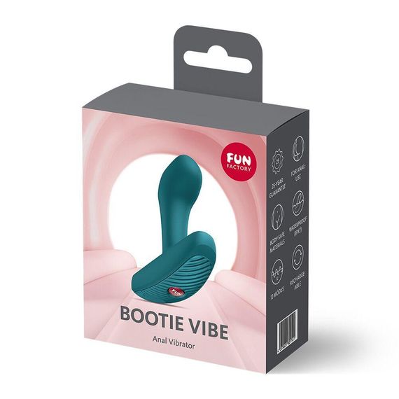Анальна пробка Fun Factory Bootie Vibe Bottle Green Sex Aura | Зображення 8