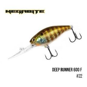 Воблер Megabite  Deep Runner 600 F (80 мм,  26.7 гр,  6 m) (22)