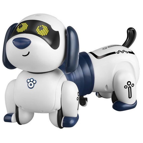 Интерактивная игрушка Собака-Робот SHT K45 White — умный и забавный робот-питомец