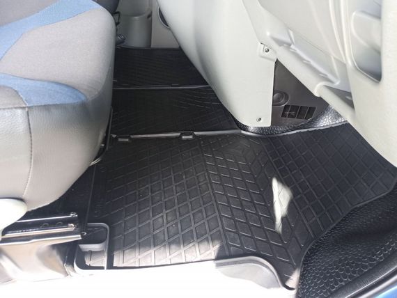Гумові килимки (3 шт, Stingray) 1-20242 для Nissan Primastar 2002-2014рр | Зображення 1