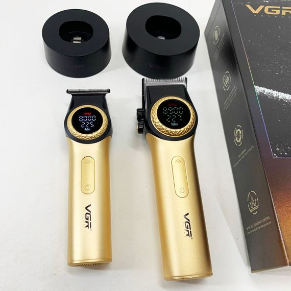 Професійна машинка для стрижки голови VGR, Машинка для стрижки волосся міцна Тример скронь LH-87 | Зображення 3
