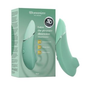 Бесконтактный вакуумный клиторальный стимулятор Womanizer Next Sage, зеленый Sex Aura