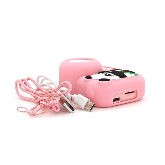Дитячий фотоапарат M03 Рожева Панда, 2 камери, екран IPS 2-дюйми, Type-C, Pink, BOX | Зображення 3