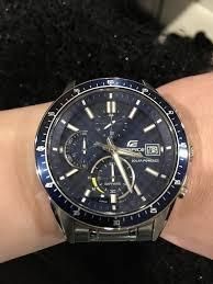 Японські чоловічі годинники наручні кварцові оригінальні Casio Edifice EFS-S510D-2AVUEF | Зображення 1