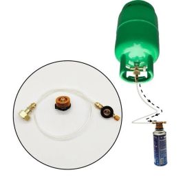 Адаптер для заправлення туристичних газових балонів.