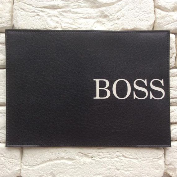 Обкладинка на паспорт Boss (чорний) | Зображення 2