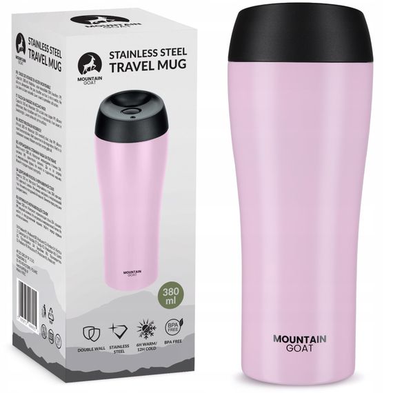 Термокухоль Mountain Goat Travel 0.38 л Pink (P-5905973406925) | Зображення 5