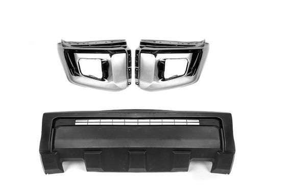 Передний бампер с углами (2014-2023, Тайвань) для Toyota Tundra 2007↗ гг.