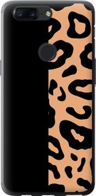 Чехол на OnePlus 5T Пятна леопарда "4269u-1352-17620"