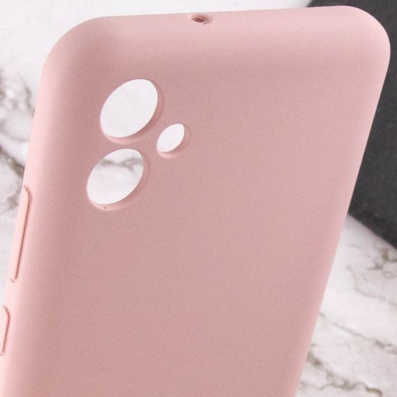 Чехол Silicone Cover Lakshmi Full Camera (AAA) для Samsung Galaxy A06 Розовый / Pink Sand | Зображення 5