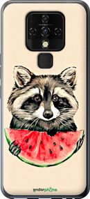 Чохол на Tecno Camon 16 SE CE7j Єнотик з кавуном "4605u-2398-2448"