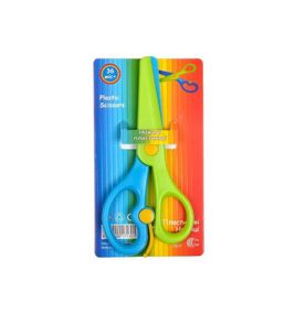 Дитячі ножиці "C" COLOR-IT 2013 пластикові Синьо-зелений