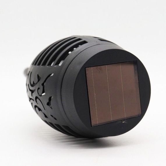 Садовый фонарь 52см, на солнечной батарее с эффектом пламени, Solar flame led light sensor activated / | Зображення 9
