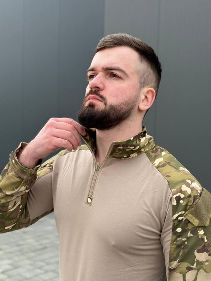 Тактичний Військовий Комплект Мультикам Убакс Та Штани MTP G1 Коліна+Локті в Комплекті | Зображення 4