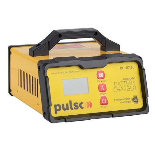 Зарядний пристрій PULSO BC-40120 12&24V/2-5-10A/5-120AHR/LCD/Iмпульсний | Зображення 1