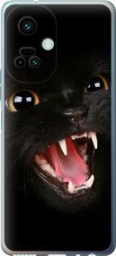 Чехол на Tecno Camon 19 Pro (CI8n) Чёрная кошка "932u-2766-17620"