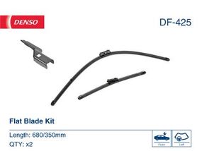 DF-425 DENSO - Комплект склоочисників Flat Blade Kit 680 / 350 мм