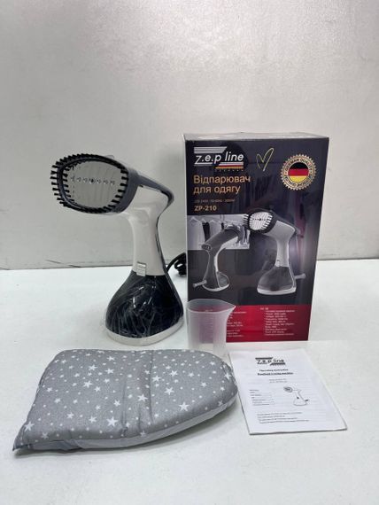 Відпарювач вертикальний ручний для одягу Zepline ZP-210-Gray 2000 Вт сірий | Зображення 2