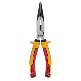 Плоскогубцы электрика LASER HARDENEDl VDE 1000V с удлиненными губками длиной 200 мм DeWALT DWHT82804-0