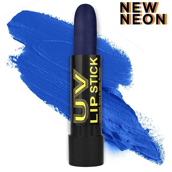 Неонова помада для губ Синя Stargazer Neon Colour Lipstick Blue