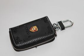 Ключница для авто Кожа KeyHolder PORSCHE