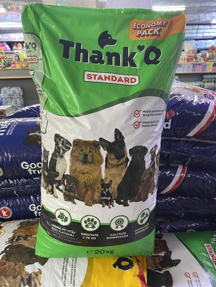 🐶 Сухий корм для собак Thank’Q Standard з яловичиною, 20 кг (Economy Pack) | Зображення 2