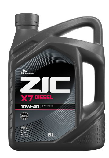 Олія ZIC X7 LS 10W40 6 л