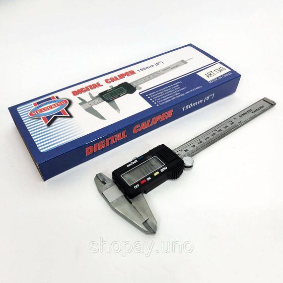 Микрометр в кейсе Digital Caliper 0-150 мм, Электронный штангенциркуль с lcd микрометр в кейсе JP-62 | Зображення 4
