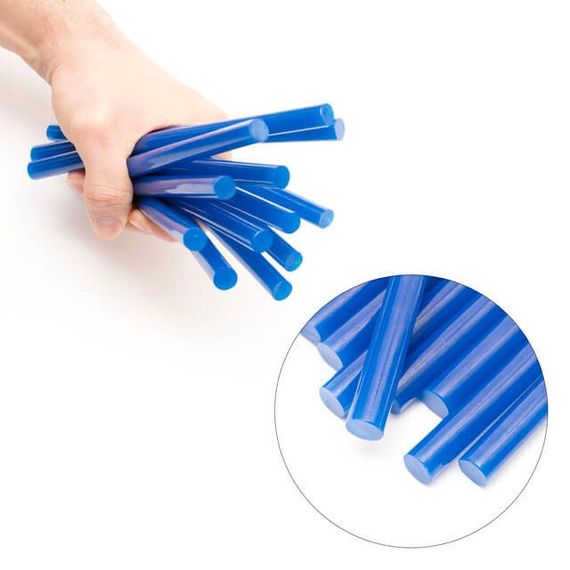 Комплект стрижнів клейових блакитних 11,2*200 мм, 12 од. INTERTOOL RT-1053 | Зображення 3