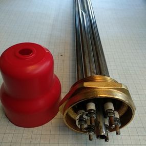 Блок Тенів 12000w з різьбою 2"дюйма (Туреччина) для котлів, електричних систем опалення