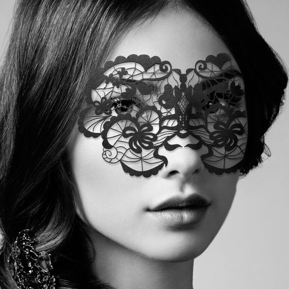 Маска на обличчя Bijoux Indiscrets - Anna Mask, вінілова, клейове кріплення, без зав'язок | Зображення 1
