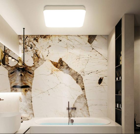 Светильник светодиодный настенно-потолочный накладной WBL-07/42W NW WH | Зображення 7