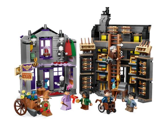 Конструктор LEGO Harry Potter Крамниці Олівандера й мантій від Мадам Малкін 76439 | Зображення 3
