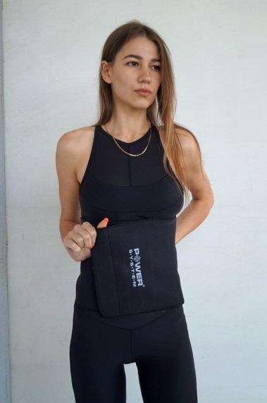 Пояс для схуднення Power System SlimmingBelt Wt Pro PS-4001 L (100*25 см) | Зображення 9