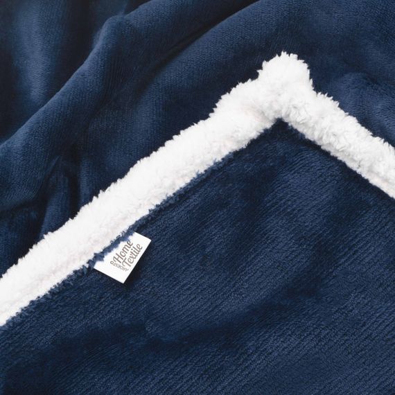 Плед Ardesto Sherpa 160х200см, темно-синій (ART0204SH) | Зображення 6