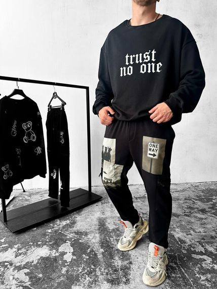 Костюм світшот штани ДТФ | Зображення 1