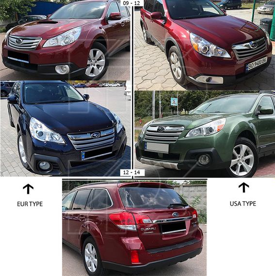 Окуляр противотуманной фары правый SUBARU OUTBACK  09-12 (EUR), 57731AJ4809P | Зображення 3