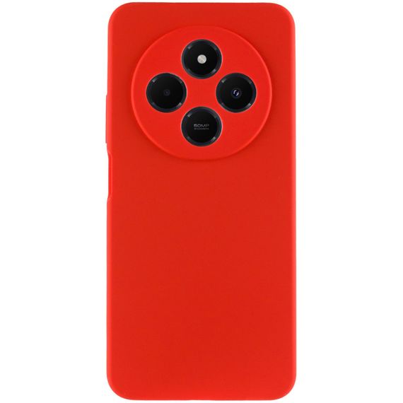 Чохол Silicone Cover Lakshmi Full Camera (AAA) для Xiaomi Redmi 14C / Poco C75 Червоний / Red | Зображення 2