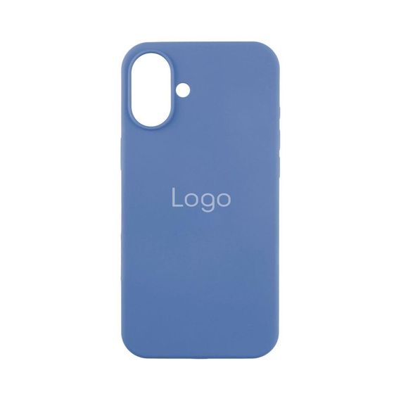 Чохол Silicone Case Full Size (AA) для iPhone 16 Колір 21.Sea blue | Зображення 3