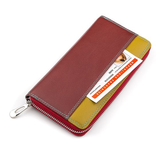 Кошелек женский ST Leather 18379 (SB71) на молнии Бордовый | Зображення 4
