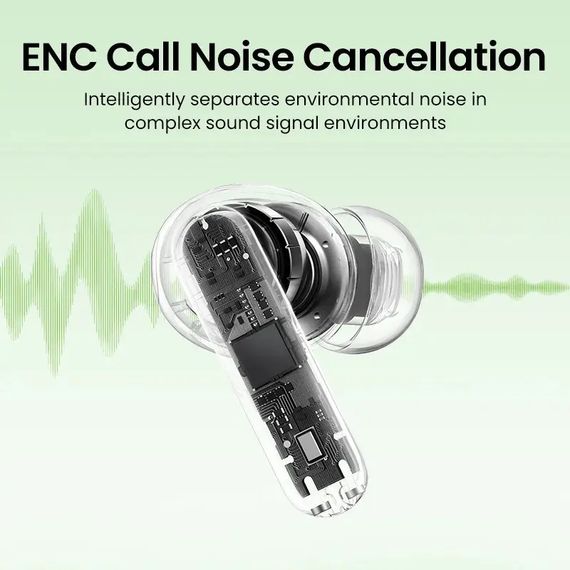 Навушники TWS UGREEN HiTune T3C Earbuds (WS207) Білі | Зображення 4