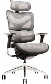 Кресло офисное GT RACER X-702 Gray