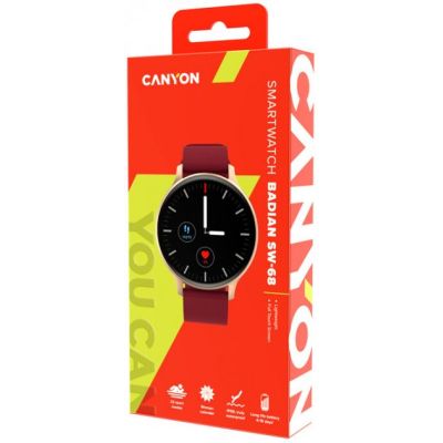 Смарт-годинник Canyon CNS-SW68RR Badian Red (CNS-SW68RR) | Зображення 7