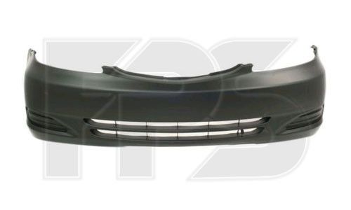 Передний бампер Toyota Camry V30 до 2004 под покраску без отверстий ПТФ 52119AA904